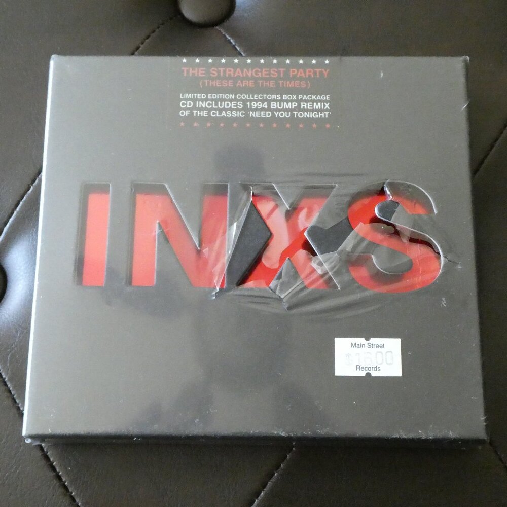 INXS–Sealed The Strangest Party (These Are The Times) CD Single, Limited Edition